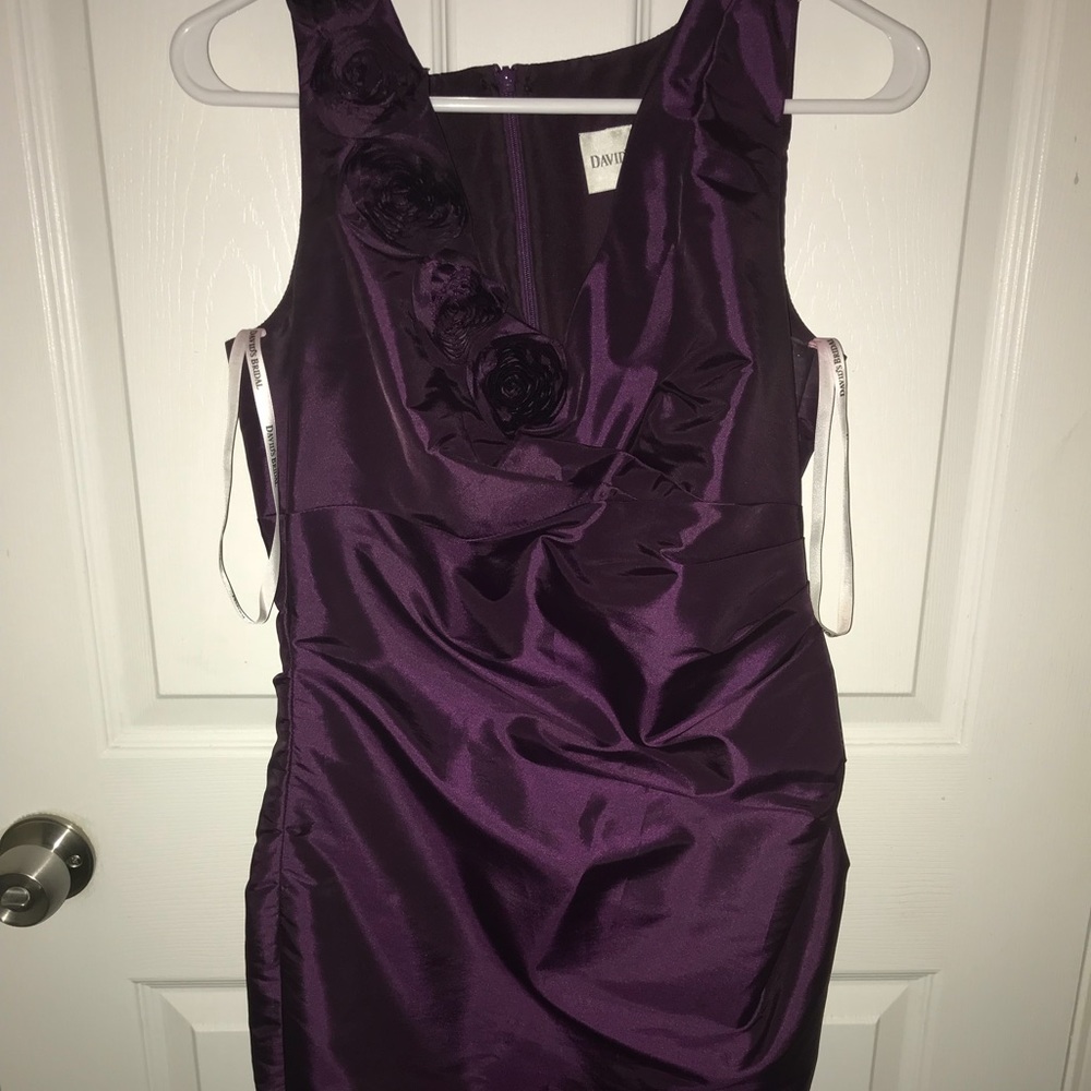 David’s bridal size 10 bridesmaid dress